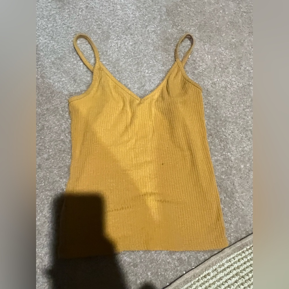 Yellow tank top